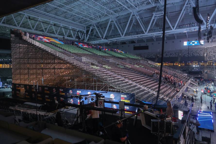 Nogometna arena spremna za rukomet! Baš je spektakularna