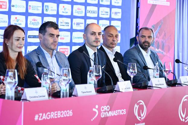 Zagreb: Konferencija za medije ususret Europskom prvenstvu u gimnastici