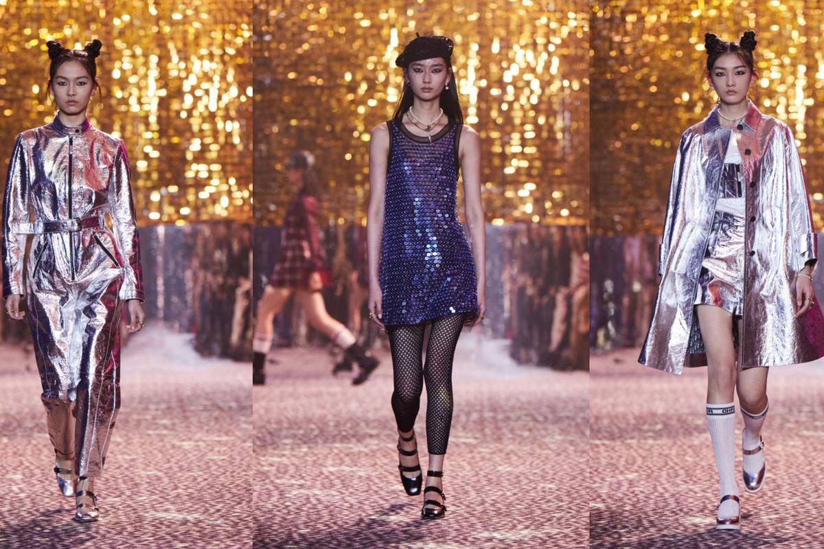 Dior otvara novu stilsku etapu s naglaskom na glitter i srebro