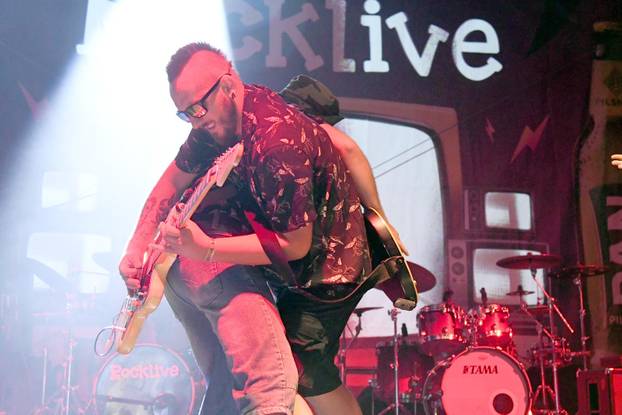 Koprivnica: Nastup benda Seljačka buna na 15. RockLive Festivalu