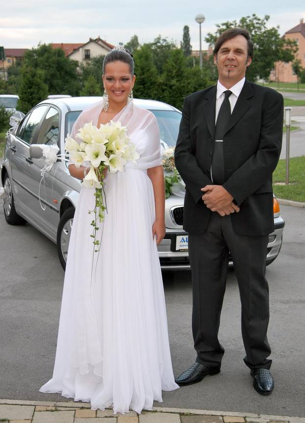 ARHIVA - 2005. Jacques Houdek i supruga Brigita slave 20. godišnjicu braka