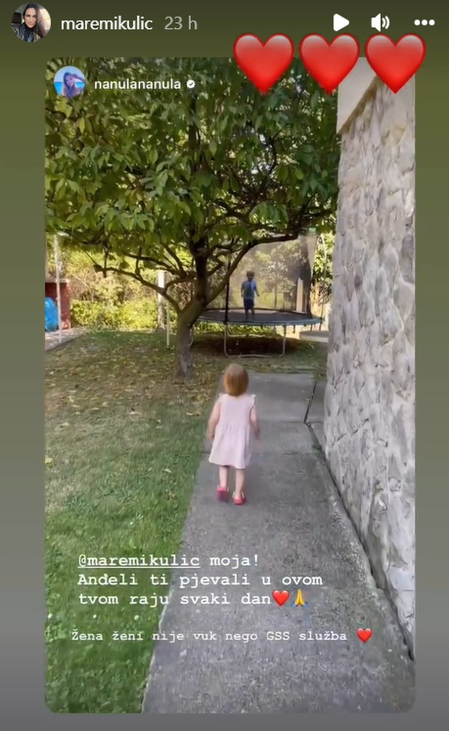 Mikulić se pohvalila dvorištem kuće koju je kupila na kredit