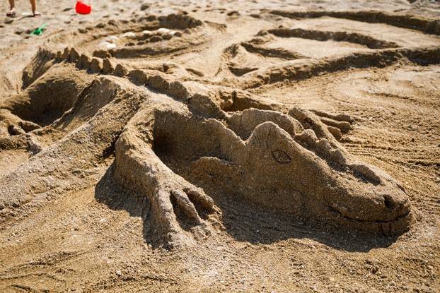 11. Festival pijeska na Kraljičinoj plaži u Ninu