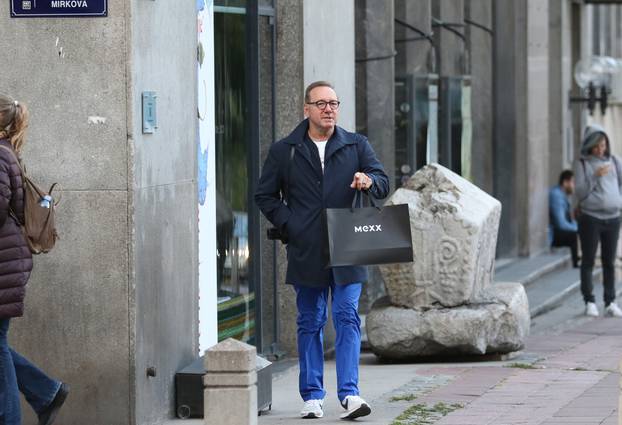 EXCLUSIVE: Kevin Spacey spotted in Belgrade