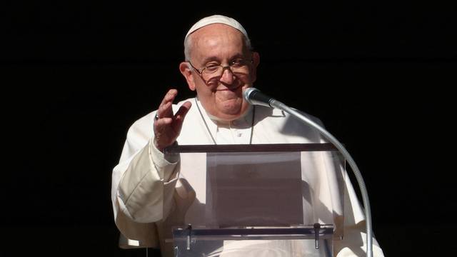 Angelus prayer led by Pope Francis at the Vatican