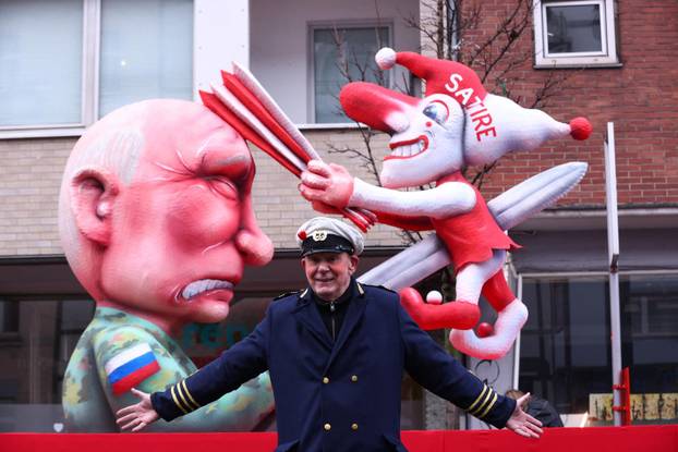 Rose Monday parade in Dusseldorf