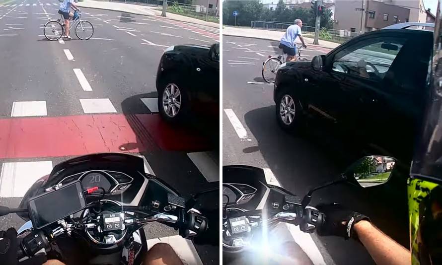 Sekunde do katastrofe: Preko šest traka na crveno u Zagrebu