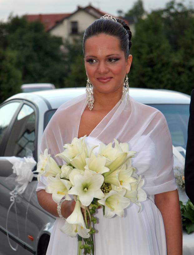 ARHIVA - 2005. Jacques Houdek i supruga Brigita slave 20. godišnjicu braka