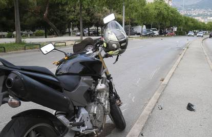 Motociklist u Splitu naletio na pješaka, dvoje ljudi je u bolnici