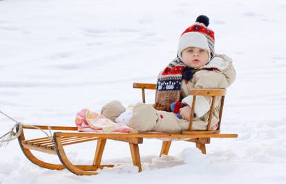 Temperature ispod nule, vjetar i magla nisu za novorođenčad