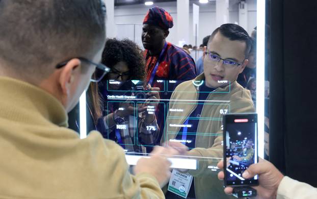 CES 2025, an annual consumer electronics trade show, in Las Vegas