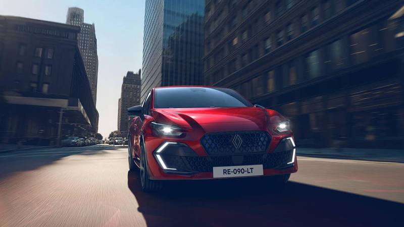 renault clio full hybrid e tech esprit alpine absolute red oChwKCM