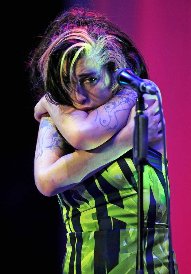 Amy Winehouse in Concert, Belgrade, Serbia - 18 Jun 2011