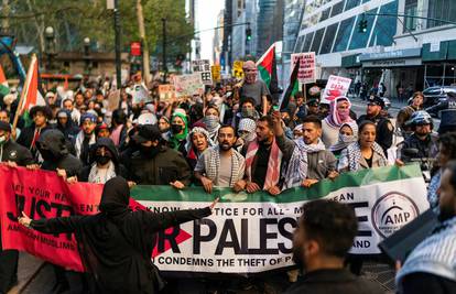 U New Yorku tisuće ljudi na ulici traže "Slobodu za Palestinu"