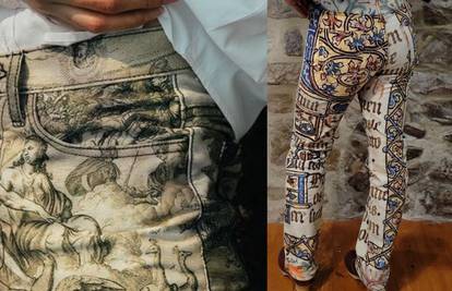 Dizajnerski dvojac radi print na hlačama inspiriran slikama iz doba baroka i srednjeg vijeka