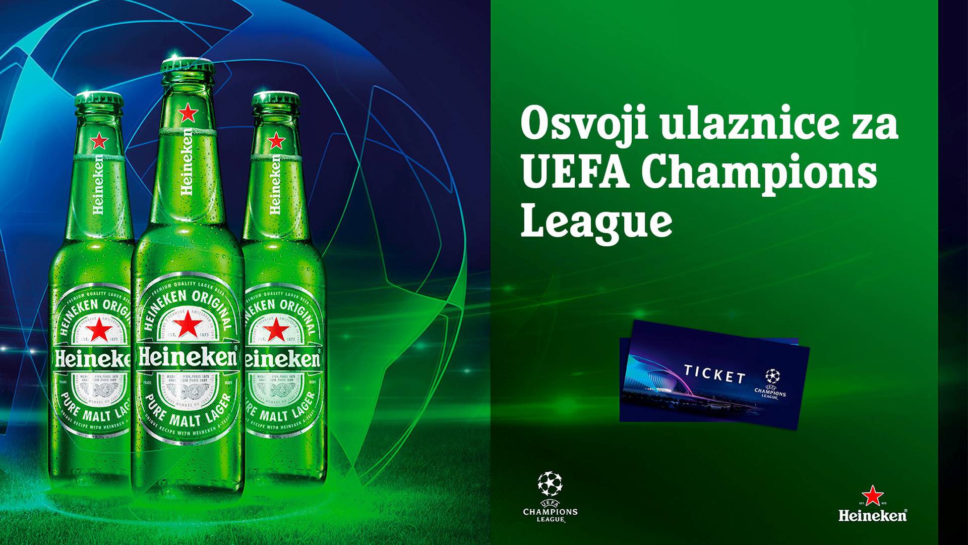 Heineken® te vodi na utakmicu Dinamo - Šahtar na Maksimiru