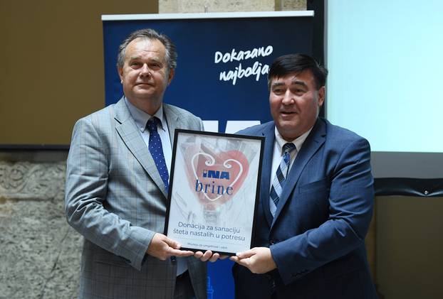 Zagreb: Svečano uručenje donacija INA d.d. HAZU i Arheološkom muzeju