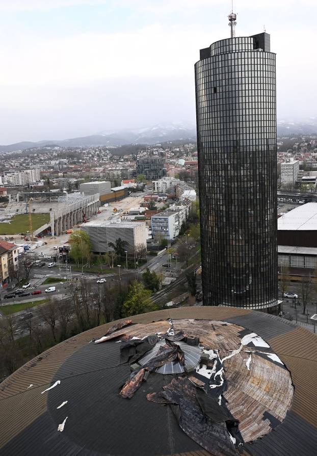 Zagreb: KC Dražen PetroviĆ nastradala u oluji