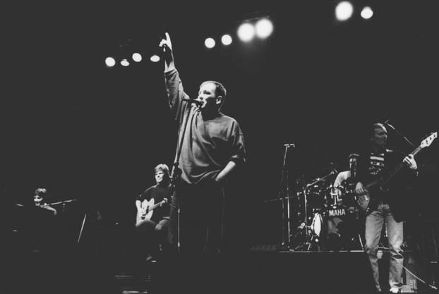 ARHIVA - Đorđe Balašević održao je koncert u Ljubljani, 14.11.1994.