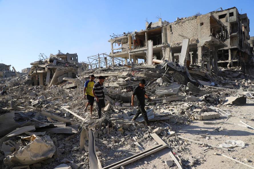 Aftermath of Israel's government ratifying a ceasefire with Hamas in Gaza