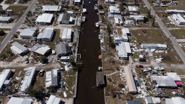 Hurricane Ian aftermath in Florida