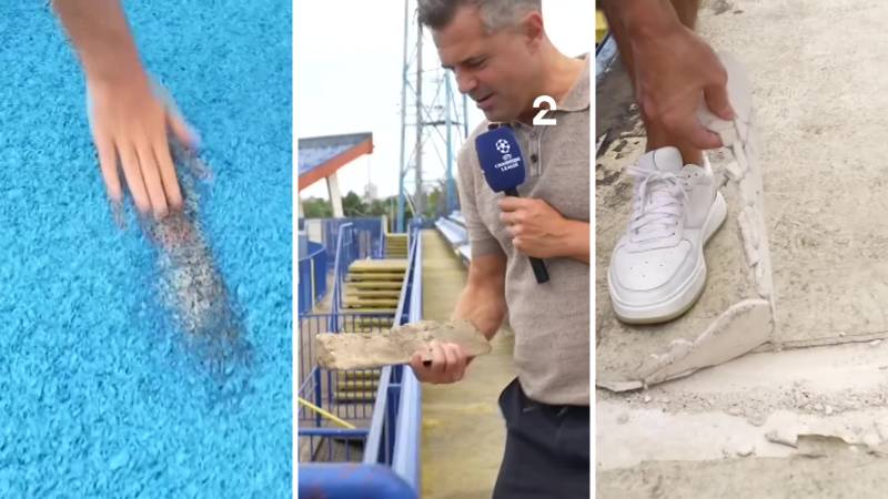 VIDEO MAKSIMIR SE RASPADA Norveški novinar čupao cigle i pod: 'Pogledajte oronulu rupu'