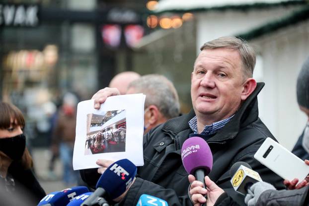 Bandić i Udruženje obrtnika Grada Zagreba simbolično označili početak Adventa u Zagrebu