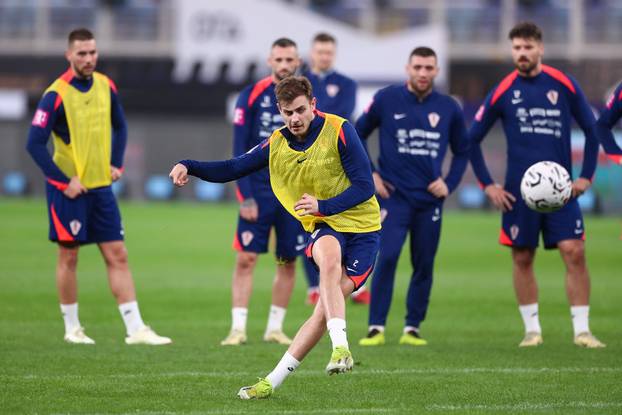 Kairo: Trening hrvatske nogometne reprezentacije