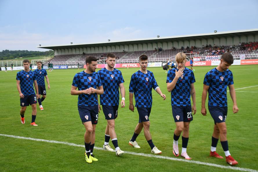Vrbovec: Prijateljska utakmica nogometnih U21 reprezentacija Hrvatske i Irske