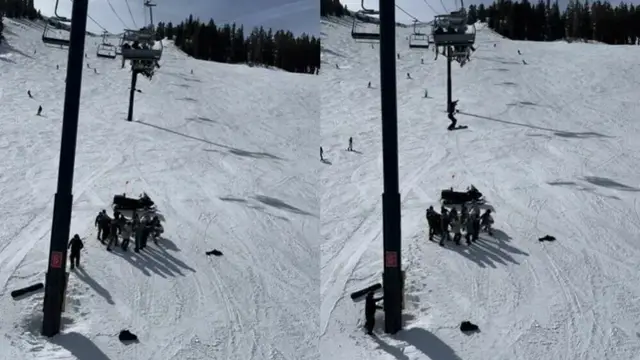 VIDEO Užas na skijalištu u SAD-u, djevojka visila pa ispala iz žičare: 'Zaustave vučnicu!'