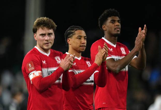 FA Cup - Third Round - Fulham v Middlesbrough