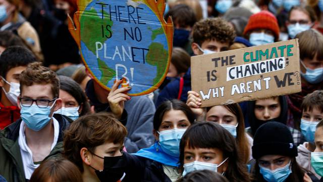 Global Climate Strike protests in Bern