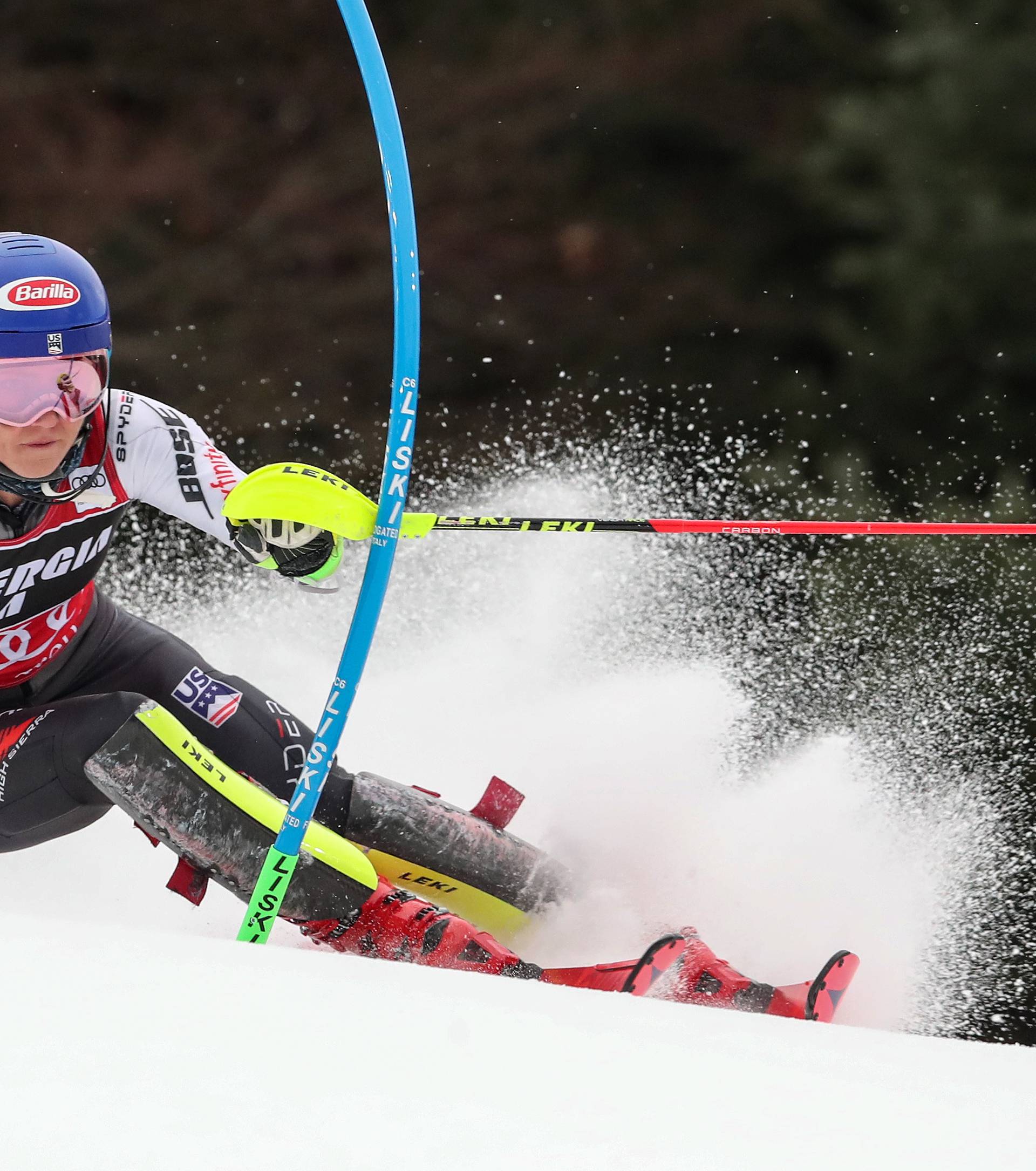 Zagreb: Prva voÅ¾nja Å¾enskog slaloma Snow Queen Trophy 2019.