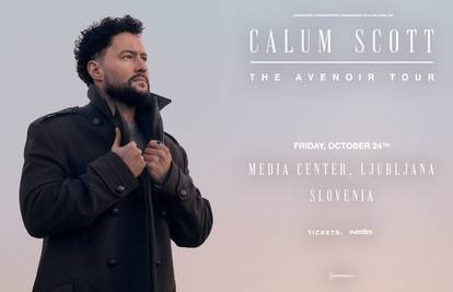 Calum Scott - vraća se u regiju i to u listopadu u ljubljanski Media Center!
