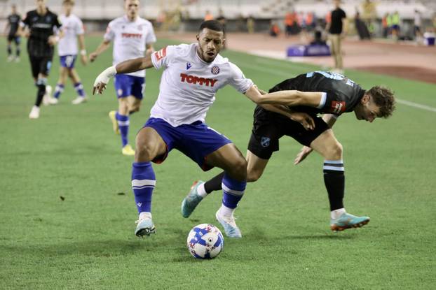 Split: Utakmica 2. kola SuperSport HNL-a između HNK Hajduk i HNK Rijeka