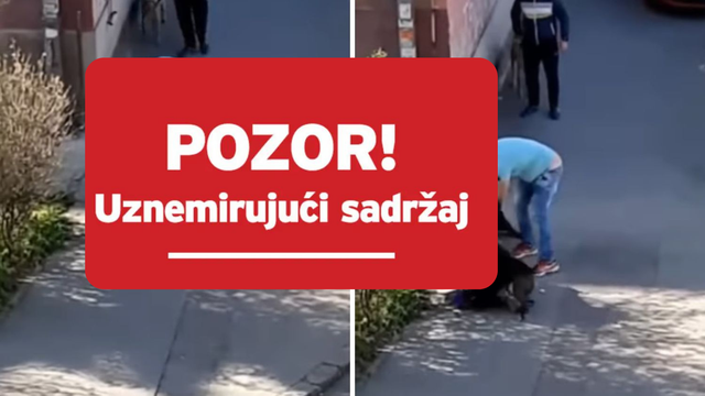 Uznemirujući video: Muškarac mlati ženu s psom nasred ulice: 'Ja je nisam udarao namjerno'