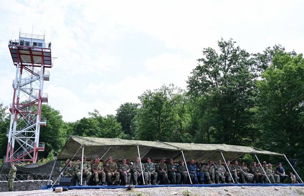 Slunj: Uzvanici na međunarodnoj vojnoj vježbi "Borbena moć 26"