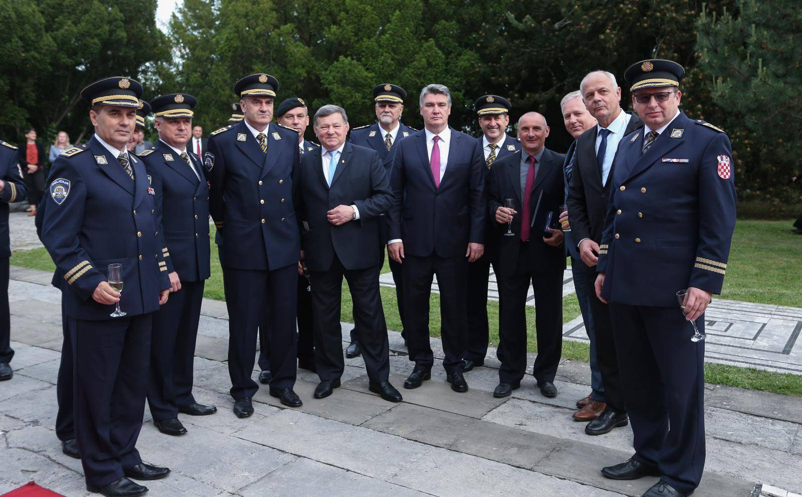 Predsjednik na Pantovčaku upriličio prijam u prigodi obilježavanja Dana Hrvatske vojske