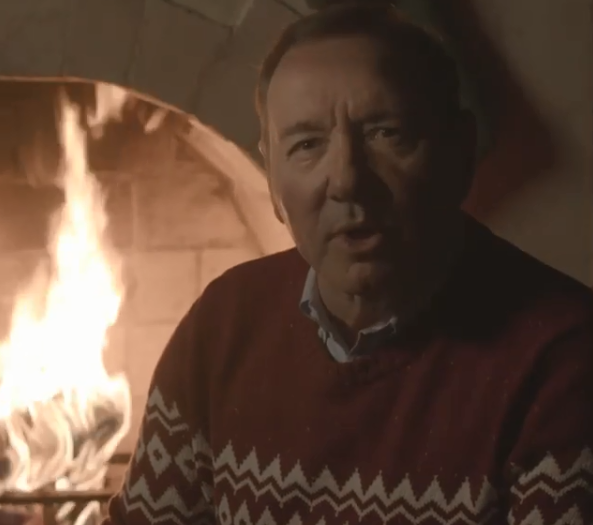 Kevin Spacey na bizaran način čestitao Božić svojim fanovima