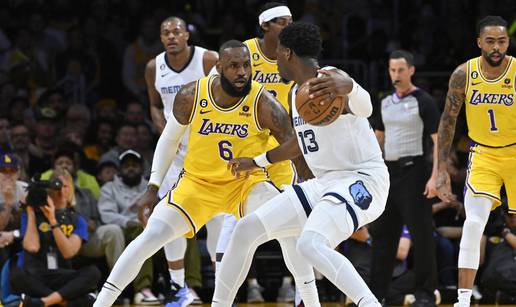 LeBron projurio u polufinale: Lakersi uvjerljivi s Memphisom