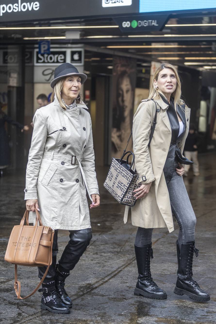 Zagreb: Mirta Šurjak prošetala centrom grada