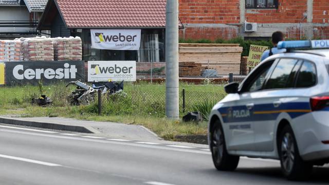 Kalinovica: U prometnoj nesreći kod Zagreba poginuo motociklist