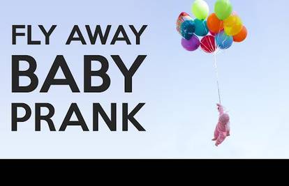 Šokirao ih na ulici: Prolaznike uvjerio da baloni odnose bebu