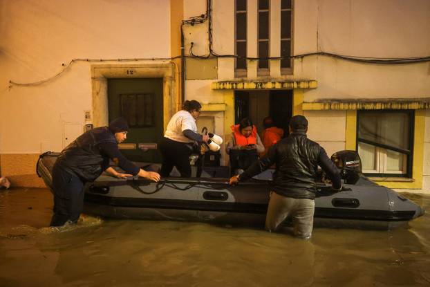Storm Leo reaches Alcacer do Sal