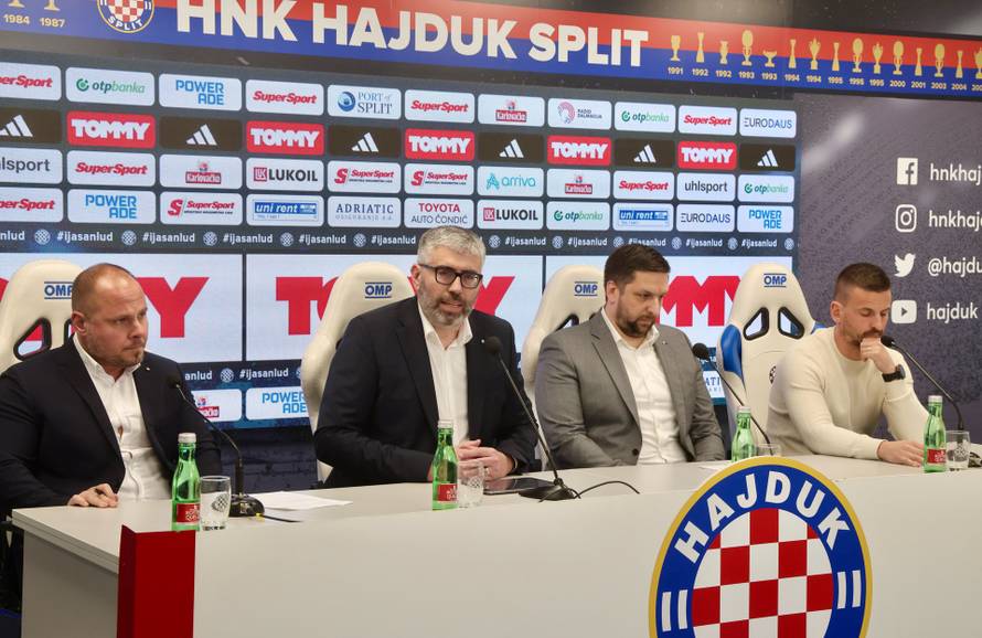 Split: Konferencija za medije u Hajduku
