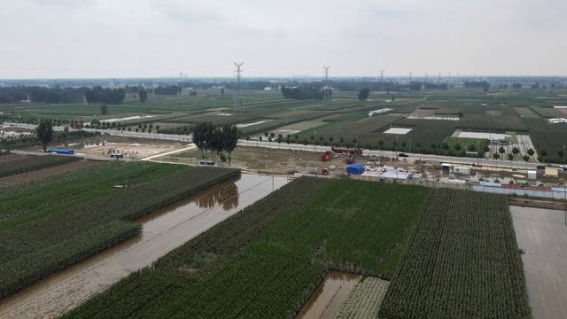 FILE PHOTO: Flooding in Zhuozhou, Hebei province