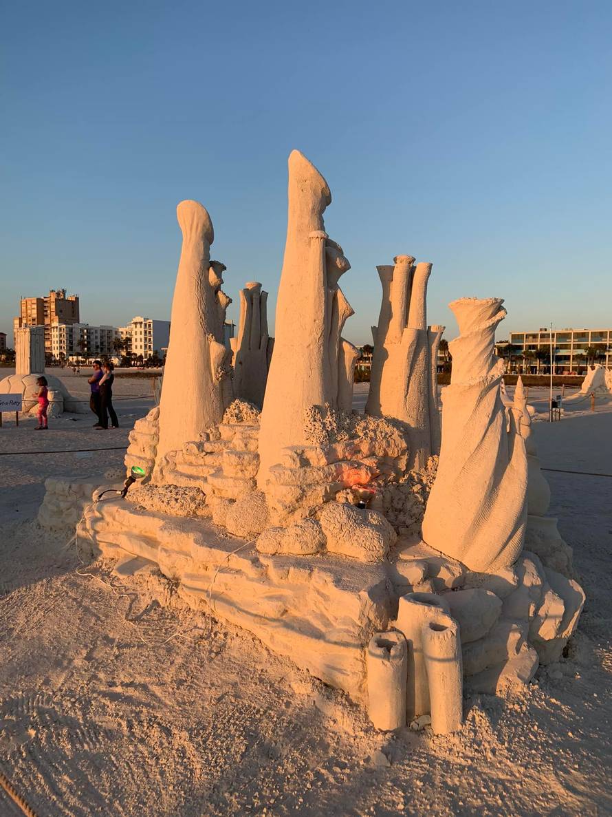 FOTO Spektakularne skulpture od pijeska na floridskoj plaži