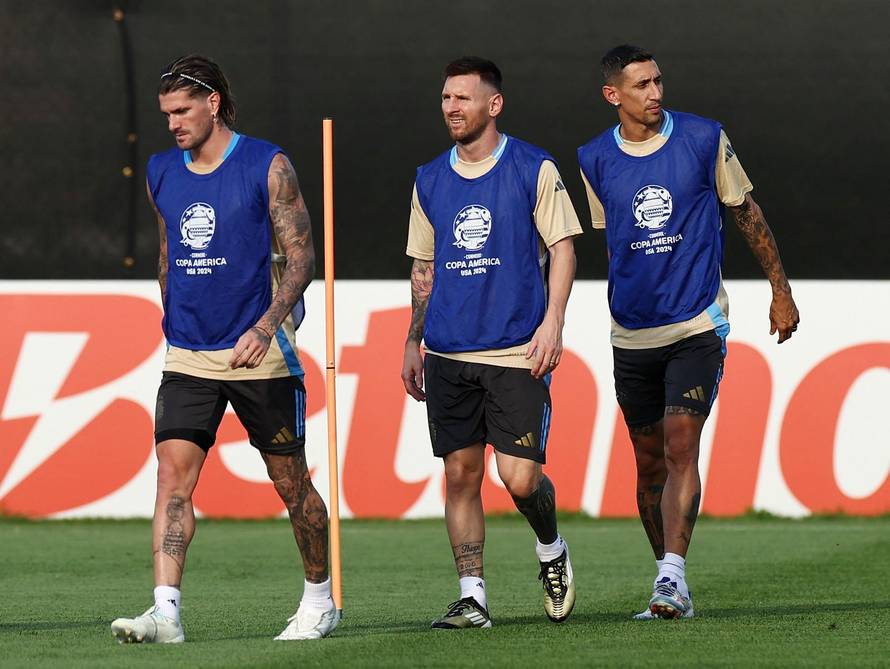 Copa America 2024 - Argentina training
