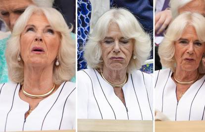 Kraljica Camilla postala hit na meču na Wimbledonu: Njezine ekspresije lica sve su nasmijale
