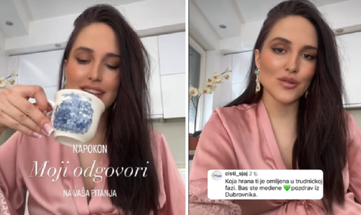 Lana Jur&ccaron;evi&cacute;: 'Zbog &scaron;e&cacute;era u trudno&cacute;i ne smijem sve jesti, kad rodim natu&cacute;i &cacute;u 300 kila'